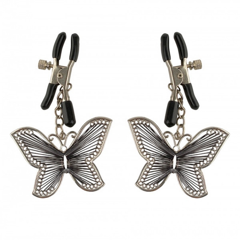 Nakit za bradavice Butterfly Nipple Clamps